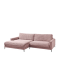 Sofa | Uptown 2.0 – Ecksofa Longchair long groß mit Armlehne links – 1,5-Sitzer mit Armlehne rechts - von Candy Polstermöbel online kaufen bei LIVINGforme.