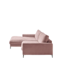 Sofa | Uptown 2.0 – Ecksofa Longchair long groß mit Armlehne links – 1,5-Sitzer mit Armlehne rechts - von Candy Polstermöbel online kaufen bei LIVINGforme.