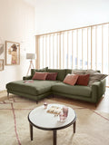 Sofa | Uptown 2.0 – Ecksofa Longchair long groß mit Armlehne links – 1,5-Sitzer mit Armlehne rechts - von Candy Polstermöbel online kaufen bei LIVINGforme.