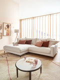 Sofa | Uptown 2.0 – Ecksofa Longchair long groß mit Armlehne links – 1,5-Sitzer mit Armlehne rechts - von Candy Polstermöbel online kaufen bei LIVINGforme.