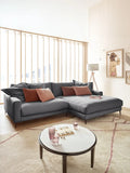 Sofa | Uptown 2.0 – Ecksofa 1,5-Sitzer mit Armlehne links – Longchair long groß mit Armlehne rechts - von Candy Polstermöbel online kaufen bei LIVINGforme.