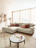 Uptown 2.0 – Ecksofa Longchair long groß mit Armlehne links – 1,5-Sitzer mit Armlehne rechts