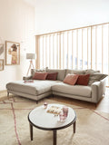 Uptown 2.0 – Ecksofa Longchair long groß mit Armlehne links – 1,5-Sitzer mit Armlehne rechts