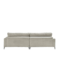 Uptown 2.0 – Ecksofa 1,5-Sitzer mit Armlehne links – Longchair long groß mit Armlehne rechts