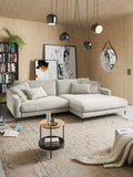 Uptown 2.0 – Ecksofa 1,5-Sitzer mit Armlehne links – Longchair long groß mit Armlehne rechts