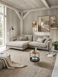 Uptown 2.0 – Ecksofa Longchair long groß mit Armlehne links – 1,5-Sitzer mit Armlehne rechts