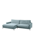 Uptown 2.0 – Ecksofa Longchair long groß mit Armlehne links – 1,5-Sitzer mit Armlehne rechts