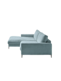 Uptown 2.0 – Ecksofa Longchair long groß mit Armlehne links – 1,5-Sitzer mit Armlehne rechts