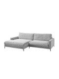 Uptown 2.0 – Ecksofa Longchair long groß mit Armlehne links – 1,5-Sitzer mit Armlehne rechts