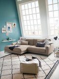 Uptown 2.0 – Ecksofa Longchair long groß mit Armlehne links – 1,5-Sitzer mit Armlehne rechts