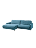 Uptown 2.0 – Ecksofa Longchair long groß mit Armlehne links – 1,5-Sitzer mit Armlehne rechts