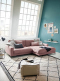 Uptown 2.0 – Ecksofa 1,5-Sitzer mit Armlehne links – Longchair long groß mit Armlehne rechts