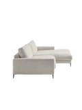Uptown 2.0 – Ecksofa 1,5-Sitzer mit Armlehne links – Longchair long groß mit Armlehne rechts