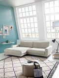 Uptown 2.0 – Ecksofa Longchair long groß mit Armlehne links – 1,5-Sitzer mit Armlehne rechts