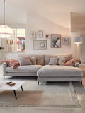 Uptown 2.0 – Ecksofa 1,5-Sitzer mit Armlehne links – Longchair long groß mit Armlehne rechts