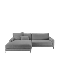 Uptown 2.0 – Ecksofa Longchair long groß mit Armlehne links – 1,5-Sitzer mit Armlehne rechts