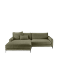 Uptown 2.0 – Ecksofa Longchair long groß mit Armlehne links – 1,5-Sitzer mit Armlehne rechts