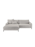 Uptown 2.0 – Ecksofa Longchair long groß mit Armlehne links – 1,5-Sitzer mit Armlehne rechts