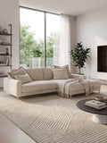 Uptown 2.0 – Ecksofa Longchair long groß mit Armlehne links – 1,5-Sitzer mit Armlehne rechts