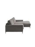 Uptown 2.0 – Ecksofa 1,5-Sitzer mit Armlehne links – Longchair long groß mit Armlehne rechts