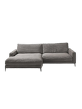 Uptown 2.0 – Ecksofa Longchair long groß mit Armlehne links – 1,5-Sitzer mit Armlehne rechts