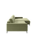 Uptown 2.0 – Ecksofa 1,5-Sitzer mit Armlehne links – Longchair long groß mit Armlehne rechts