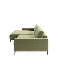 Uptown 2.0 – Ecksofa Longchair long groß mit Armlehne links – 1,5-Sitzer mit Armlehne rechts