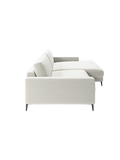 Uptown 2.0 – Ecksofa 1,5-Sitzer mit Armlehne links – Longchair long groß mit Armlehne rechts