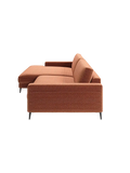 Uptown 2.0 – Ecksofa Longchair long groß mit Armlehne links – 1,5-Sitzer mit Armlehne rechts