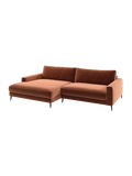 Uptown 2.0 – Ecksofa Longchair long groß mit Armlehne links – 1,5-Sitzer mit Armlehne rechts
