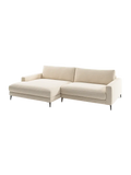 Uptown 2.0 – Ecksofa Longchair long groß mit Armlehne links – 1,5-Sitzer mit Armlehne rechts