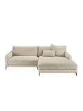 Uptown 2.0 – Ecksofa 1,5-Sitzer mit Armlehne links – Longchair long groß mit Armlehne rechts