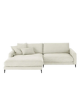 Uptown 2.0 – Ecksofa Longchair long groß mit Armlehne links – 1,5-Sitzer mit Armlehne rechts