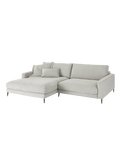 Sofa | Uptown 2.0 – Ecksofa Longchair long groß mit Armlehne links – 1,5-Sitzer mit Armlehne rechts - von Candy Polstermöbel online kaufen bei LIVINGforme.