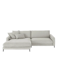 Uptown 2.0 – Ecksofa Longchair long groß mit Armlehne links – 1,5-Sitzer mit Armlehne rechts