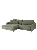 Uptown 2.0 – Ecksofa Longchair long groß mit Armlehne links – 1,5-Sitzer mit Armlehne rechts
