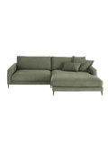 Uptown 2.0 – Ecksofa 1,5-Sitzer mit Armlehne links – Longchair long groß mit Armlehne rechts
