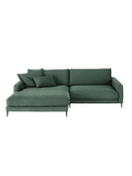 Uptown 2.0 – Ecksofa Longchair long groß mit Armlehne links – 1,5-Sitzer mit Armlehne rechts
