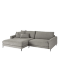 Uptown 2.0 – Ecksofa Longchair long groß mit Armlehne links – 1,5-Sitzer mit Armlehne rechts