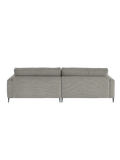 Uptown 2.0 – Ecksofa 1,5-Sitzer mit Armlehne links – Longchair long groß mit Armlehne rechts