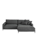 Uptown 2.0 – Ecksofa 1,5-Sitzer mit Armlehne links – Longchair long groß mit Armlehne rechts
