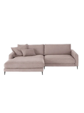 Uptown 2.0 – Ecksofa Longchair long groß mit Armlehne links – 1,5-Sitzer mit Armlehne rechts