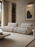 Sofa | Fluffy Sofa | "2HT links + Trapezelement + Element 105 Armteil rechts" - von designwerk online kaufen bei LIVINGforme.