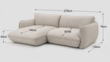 Sofa | Fluffy Sofa | "REC Armteil links + Element 105 Armteil rechts" - von designwerk online kaufen bei LIVINGforme.