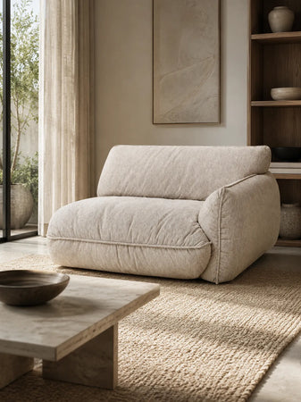 Sofa | Fluffy Sofa | "Element 105 Armteil links (RVM)" - von designwerk online kaufen bei LIVINGforme.