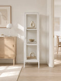 Brisbane Slim Vitrine weiß Vitrine Living Nordic