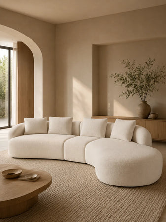 Ecksofa | FLEXLUX Torino 2,5-Sitzer mit Récamiere XL rechts - von Flexlux online kaufen bei LIVINGforme.