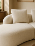 FLEXLUX Torino 2,5-Sitzer mit Récamiere breit links