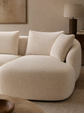 FLEXLUX Torino 3-Sitzer mit Open End rechts