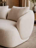 FLEXLUX Torino 3-Sitzer mit Open End links